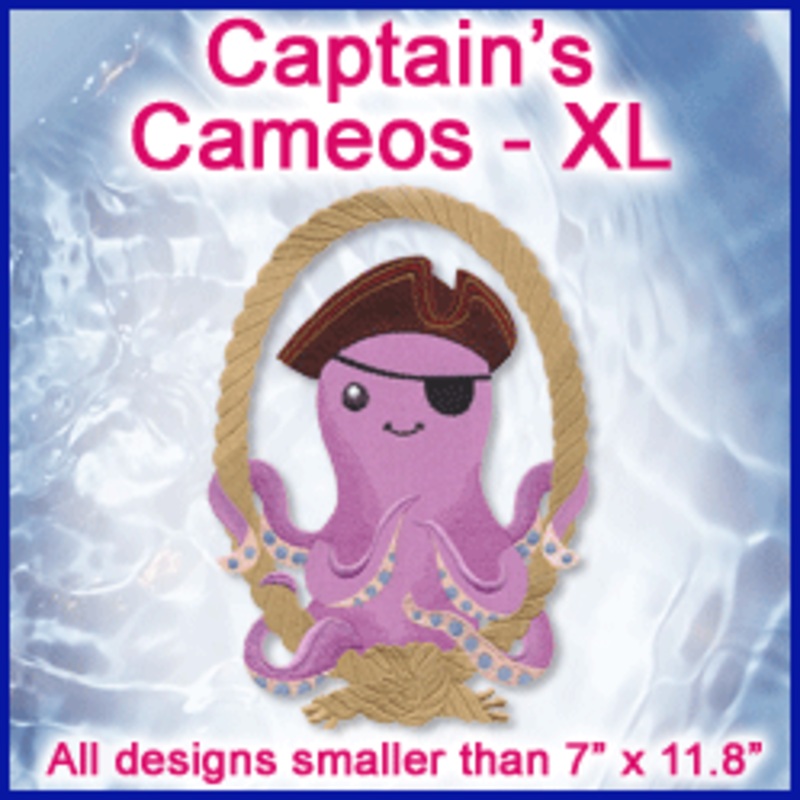 A Captain’s Cameos Design Pack