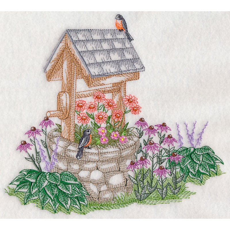 Wishing Well Serenity (Toile)|7.08″ x 7.78″ / 179.75mm x 197.61mm|6.5″ x 7.14″ / 165.1mm x 181.46mm|5.84″ x 6.41″ / 148.24mm x 162.93mm|4.87″ x 5.33″ / 123.67mm x 135.39mm|All Sizes