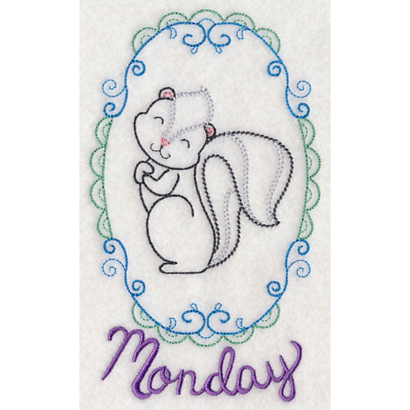 Woodland Cameo – Monday Skunk (Vintage)