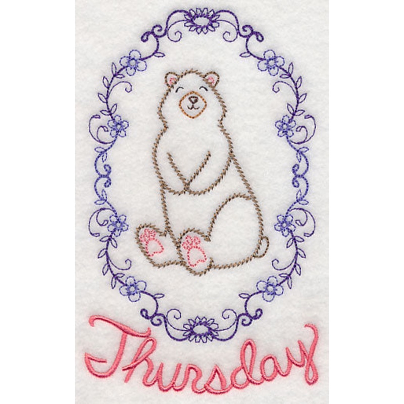 Woodland Cameo – Thursday Bear (Vintage)
