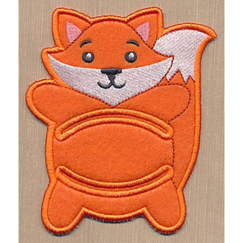 Woodland Fox Napkin Holder (In-the-Hoop)