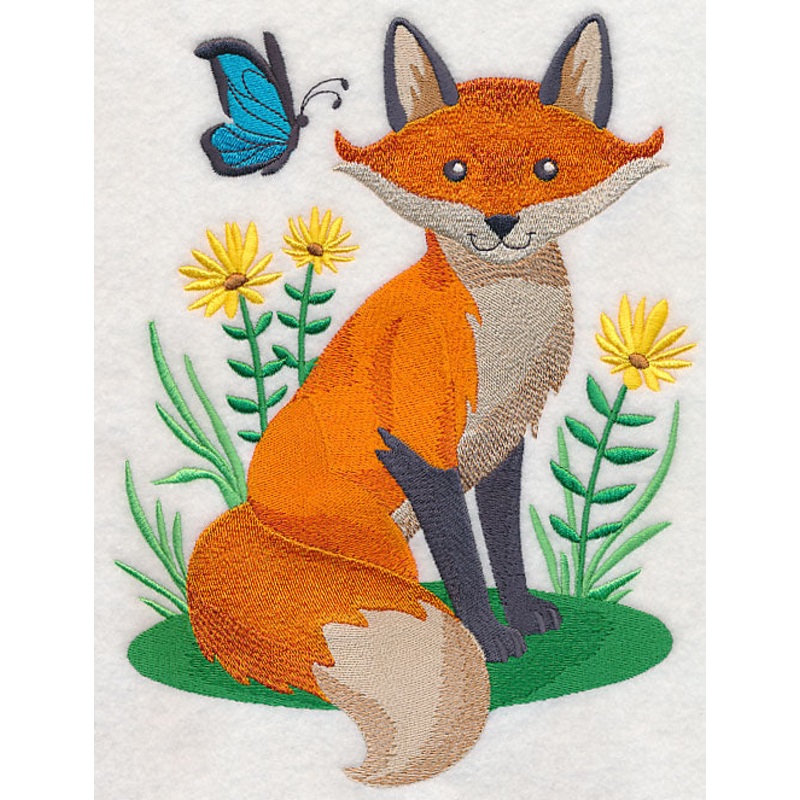 Woodland Wonders Fox|8.92″ x 6.84″ / 226.44mm x 173.77mm|7.62″ x 5.85″ / 193.67mm x 148.62mm|6.32″ x 4.85″ / 160.57mm x 123.2mm|All Sizes