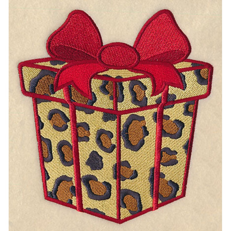 Wild Christmas Gift – Leopard|4.95″ x 4.48″ / 125.81mm x 113.67mm|3.61″ x 3.26″ / 91.73mm x 82.89mm|All Sizes