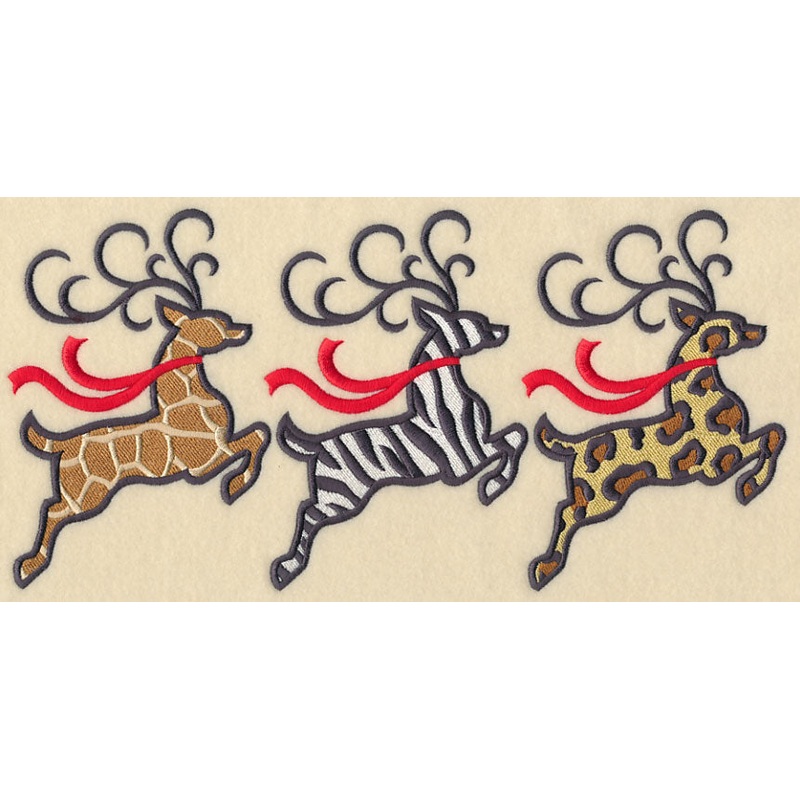 Wild Reindeer Trio|5.79″ x 11.75″ / 147.16mm x 298.55mm|4.64″ x 9.4″ / 117.79mm x 238.86mm|3.85″ x 7.8″ / 97.79mm x 198.23mm|3.39″ x 6.86″ / 86.05mm x 174.35mm|All Sizes