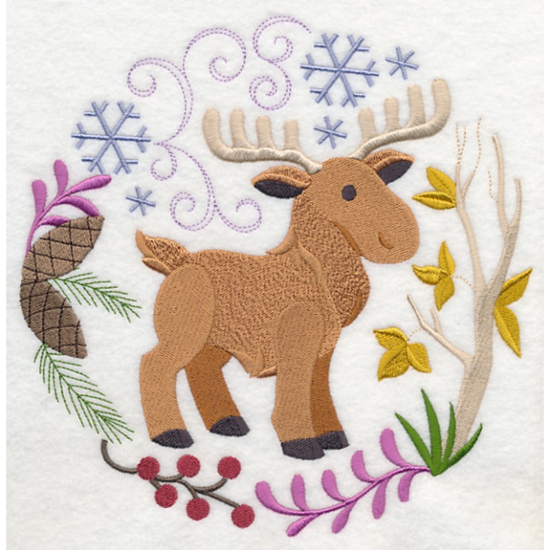 Winter Woodland Moose|7.78″ x 7.72″ / 197.59mm x 196.15mm|6.93″ x 6.88″ / 175.98mm x 174.67mm|5.92″ x 5.88″ / 150.42mm x 149.29mm|4.92″ x 4.88″ / 124.87mm x 123.91mm|3.88″ x 3.85″ / 98.57mm x 97.78mm|All Sizes