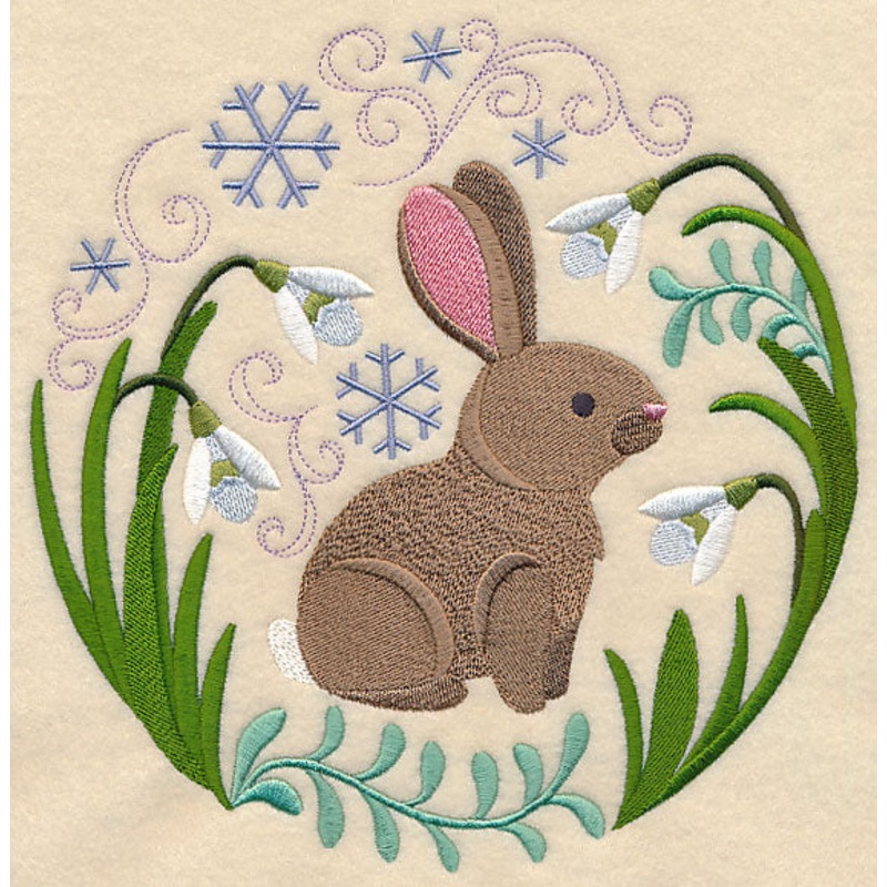 Winter Woodland Rabbit|7.78″ x 7.64″ / 197.6mm x 194.14mm|7.02″ x 6.89″ / 178.21mm x 175.11mm|5.97″ x 5.87″ / 151.75mm x 149.22mm|4.95″ x 4.87″ / 125.61mm x 123.58mm|3.85″ x 3.79″ / 97.79mm x 96.26mm|All Sizes