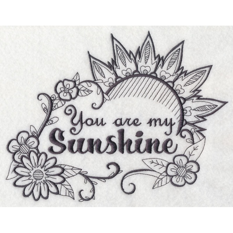 You Are My Sunshine|6.9″ x 8.96″ / 175.31mm x 227.57mm|5.85″ x 7.6″ / 148.6mm x 192.94mm|4.85″ x 6.3″ / 123.21mm x 159.97mm|All Sizes