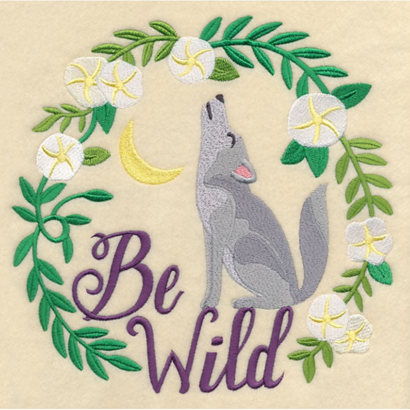 Wild Wisdom – Be Wild Wolf|7.58″ x 7.8″ / 192.49mm x 198.05mm|6.9″ x 7.1″ / 175.38mm x 180.46mm|5.85″ x 6.03″ / 148.71mm x 153.05mm|4.85″ x 5″ / 123.31mm x 126.93mm|All Sizes
