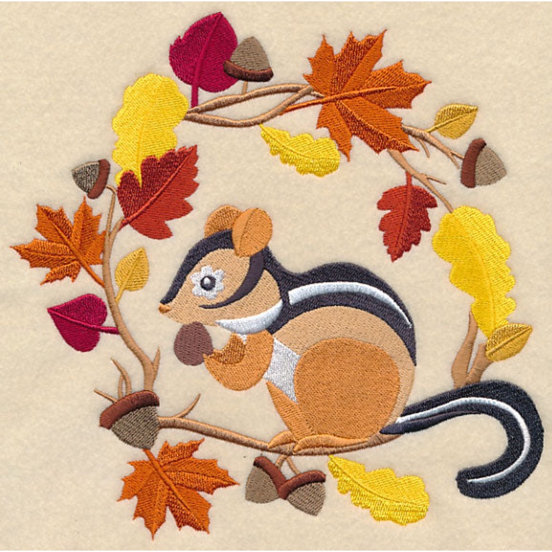 Wreathed in Autumn Chipmunk|7.71″ x 7.79″ / 195.74mm x 197.74mm|6.89″ x 6.96″ / 175.06mm x 176.84mm|5.84″ x 5.9″ / 148.39mm x 149.9mm|4.87″ x 4.91″ / 123.57mm x 124.69mm|3.83″ x 3.85″ / 97.17mm x 97.84mm|All Sizes
