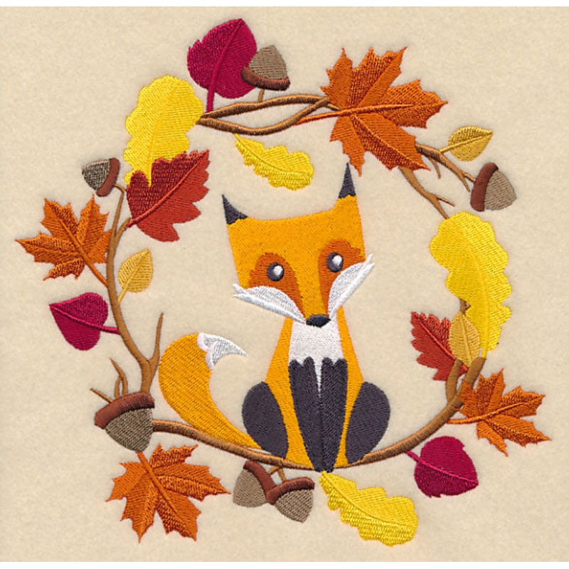 Wreathed in Autumn Fox|7.61″ x 7.81″ / 193.42mm x 198.25mm|6.9″ x 7.07″ / 175.24mm x 179.61mm|5.85″ x 5.99″ / 148.56mm x 152.25mm|4.86″ x 4.98″ / 123.33mm x 126.38mm|3.79″ x 3.89″ / 96.37mm x 98.7mm|All Sizes