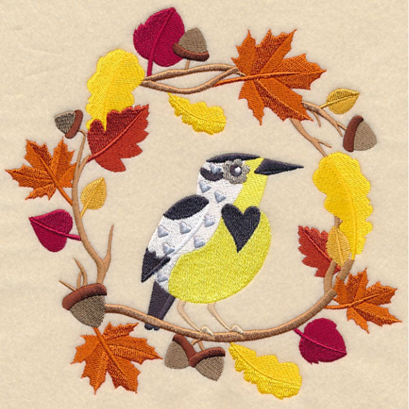 Wreathed in Autumn Meadowlark|7.61″ x 7.81″ / 193.42mm x 198.25mm|6.9″ x 7.07″ / 175.24mm x 179.61mm|5.85″ x 5.99″ / 148.56mm x 152.25mm|4.86″ x 4.98″ / 123.33mm x 126.38mm|3.79″ x 3.89″ / 96.37mm x 98.7mm|All Sizes