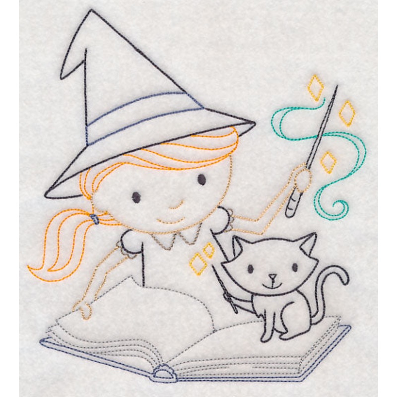 Witch and Spell Book (Vintage)