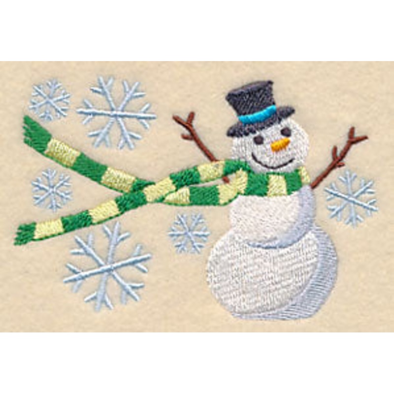 Wrapped Up in Winter Snowman|2.53″ x 3.86″ / 64.26mm x 98.04mm