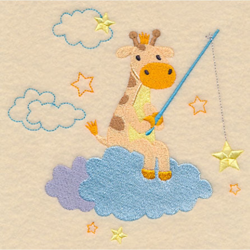 Wish Upon A Star Giraffe|5.86″ x 5.89″ / 148.76mm x 149.5mm|4.83″ x 4.85″ / 122.74mm x 123.29mm|3.84″ x 3.85″ / 97.45mm x 97.88mm|All Sizes
