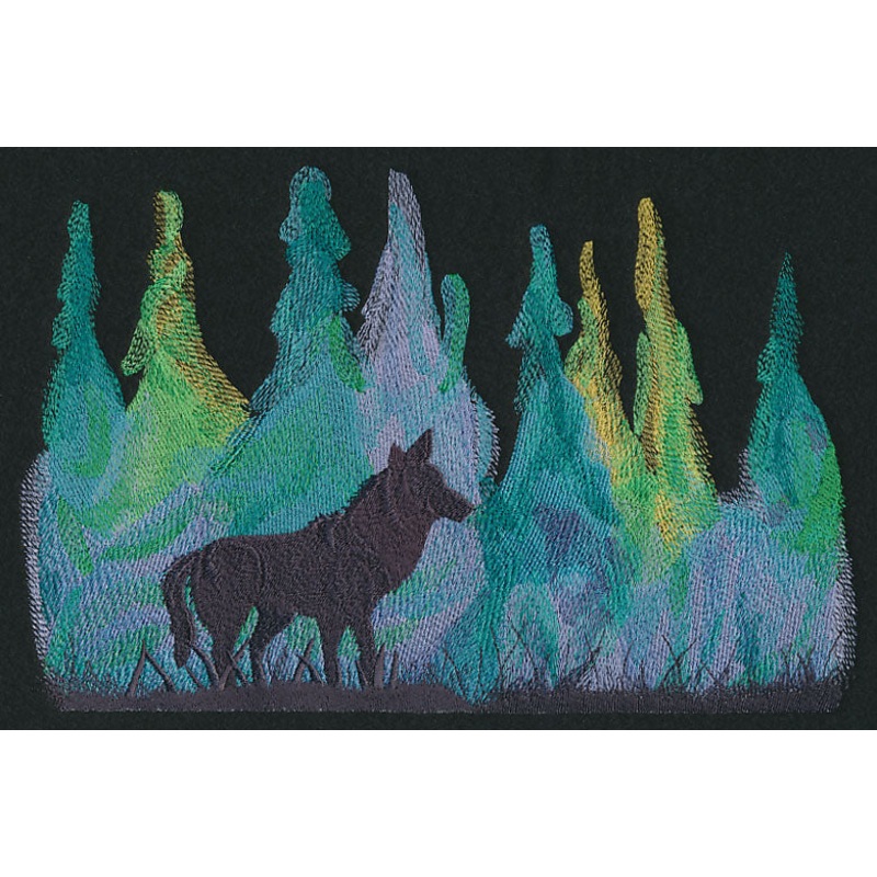 Wolf Silhouette in Watercolor|6.88″ x 10.36″ / 174.78mm x 263.02mm|5.86″ x 8.79″ / 148.97mm x 223.39mm|5.19″ x 7.8″ / 131.78mm x 198.18mm|4.57″ x 6.87″ / 116.06mm x 174.57mm|All Sizes