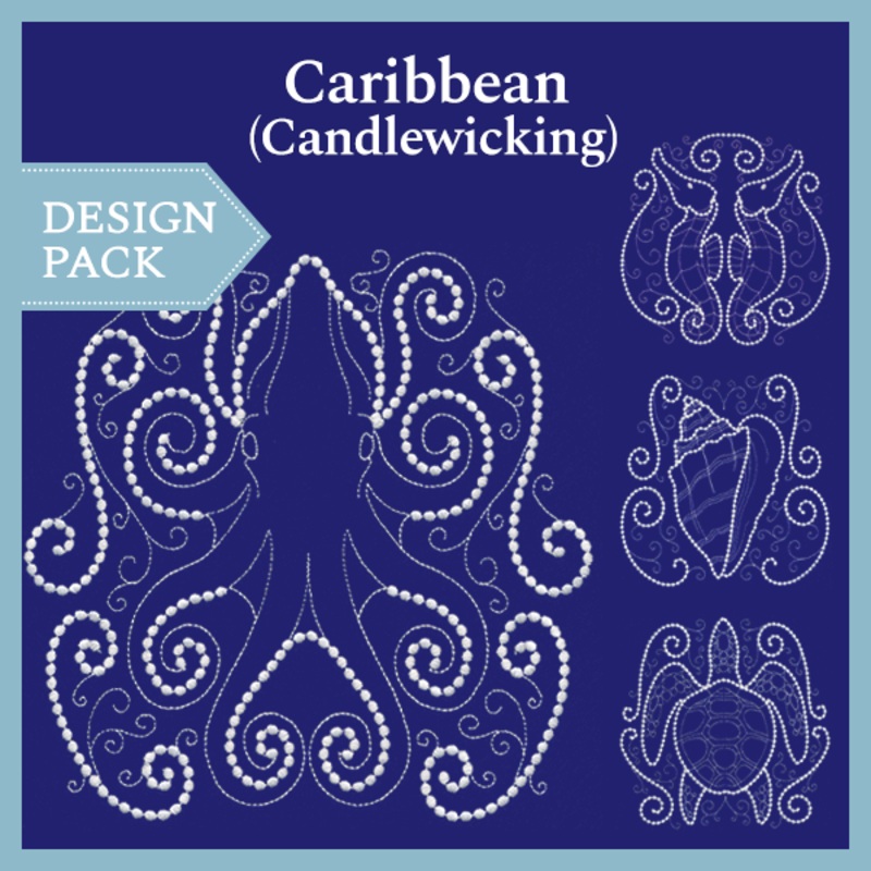 A Caribbean (Candlewicking) Design Pack