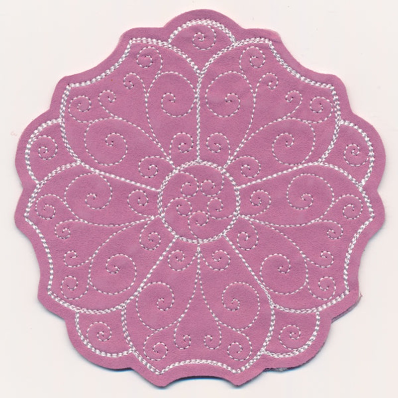 Wild Rose Coaster (In-the-Hoop)
