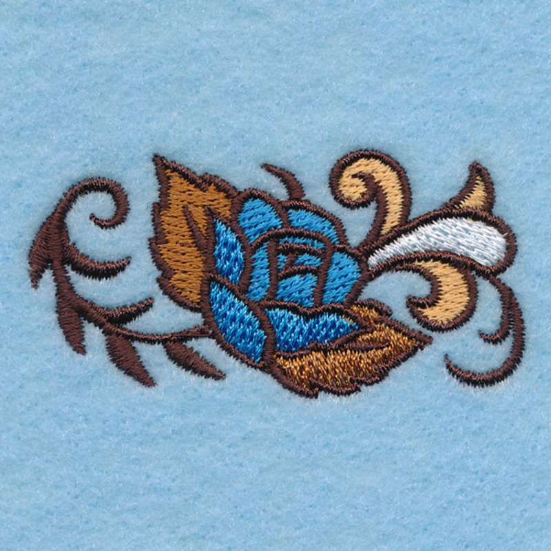 Wild West Bloom|1.25″ x 2.51″ / 31.7mm x 63.78mm