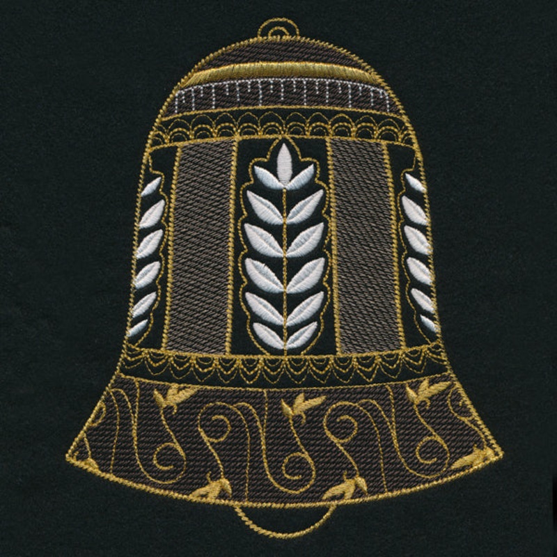 Yuletide Glamour Bell|7.8″ x 6.63″ / 198.23mm x 168.51mm|6.86″ x 5.83″ / 174.12mm x 148.15mm|5.89″ x 5.01″ / 149.5mm x 127.32mm|4.85″ x 4.14″ / 123.27mm x 105.07mm|3.86″ x 3.29″ / 97.97mm x 83.44mm|All Sizes