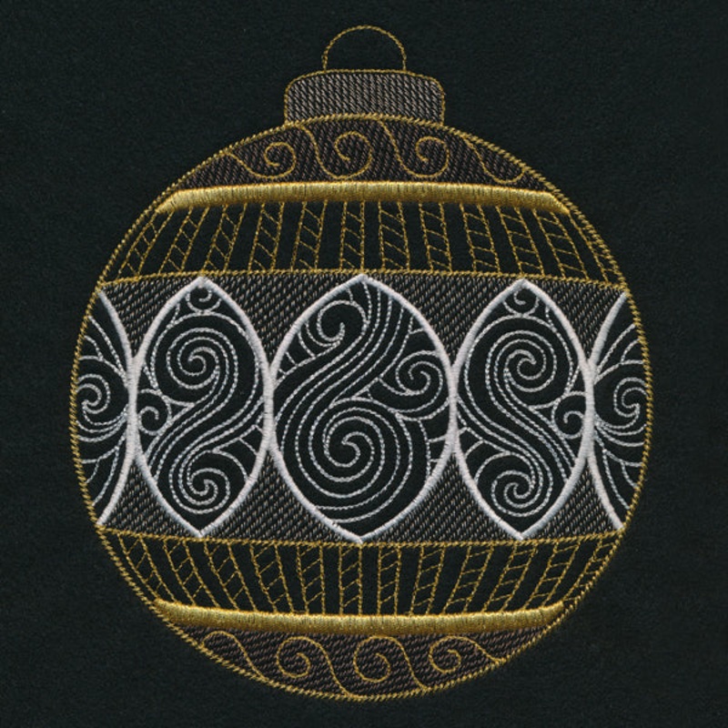 Yuletide Glamour Ornament|7.8″ x 6.79″ / 198.01mm x 172.58mm|6.88″ x 6″ / 174.65mm x 152.35mm|5.85″ x 5.12″ / 148.7mm x 129.92mm|4.85″ x 4.25″ / 123.31mm x 107.92mm|3.85″ x 3.38″ / 97.69mm x 85.77mm|All Sizes