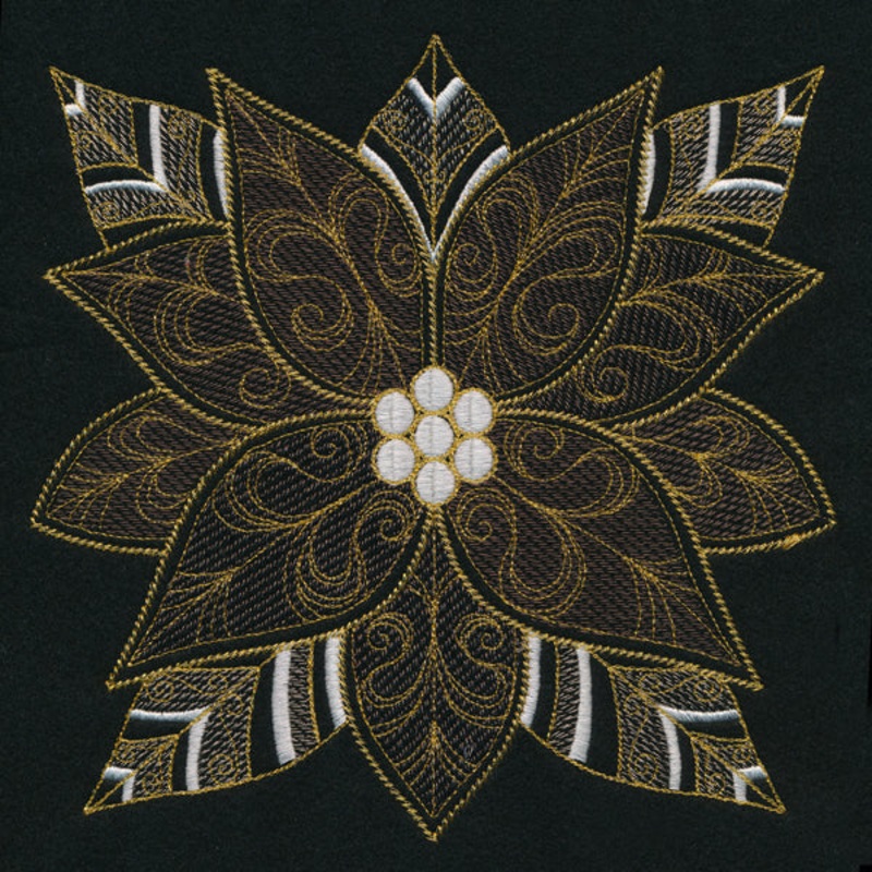 Yuletide Glamour Poinsettia|7.75″ x 7.8″ / 196.93mm x 198.18mm|6.8″ x 6.85″ / 172.82mm x 174.06mm|5.8″ x 5.85″ / 147.41mm x 148.62mm|4.81″ x 4.85″ / 122.05mm x 123.19mm|3.8″ x 3.85″ / 96.64mm x 97.77mm|All Sizes