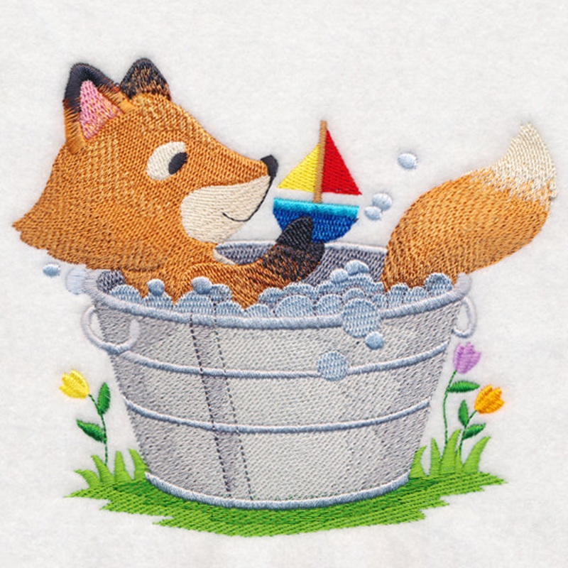 Woodland Bath Time – Fox|5.12″ x 5.84″ / 130.12mm x 148.43mm|4.25″ x 4.85″ / 107.9mm x 123.23mm|3.37″ x 3.85″ / 85.69mm x 97.78mm|All Sizes