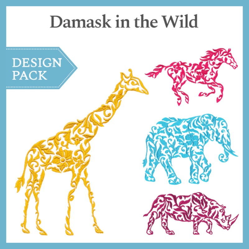A Damask in the Wild Design Pack