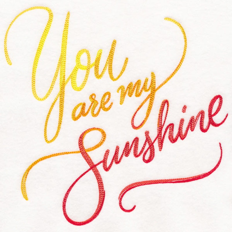 You Are My Sunshine|7.54″ x 7.8″ / 191.44mm x 198.09mm|6.85″ x 7.09″ / 173.91mm x 179.97mm|5.85″ x 6.05″ / 148.51mm x 153.71mm|4.85″ x 5.02″ / 123.12mm x 127.43mm|3.67″ x 3.8″ / 93.26mm x 96.49mm|All Sizes