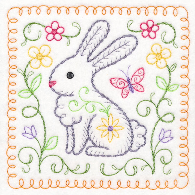 Woodland Charm – Bunny (Vintage)