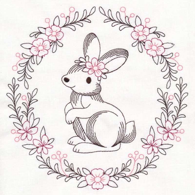 Woodland Flower Friends – Bunny