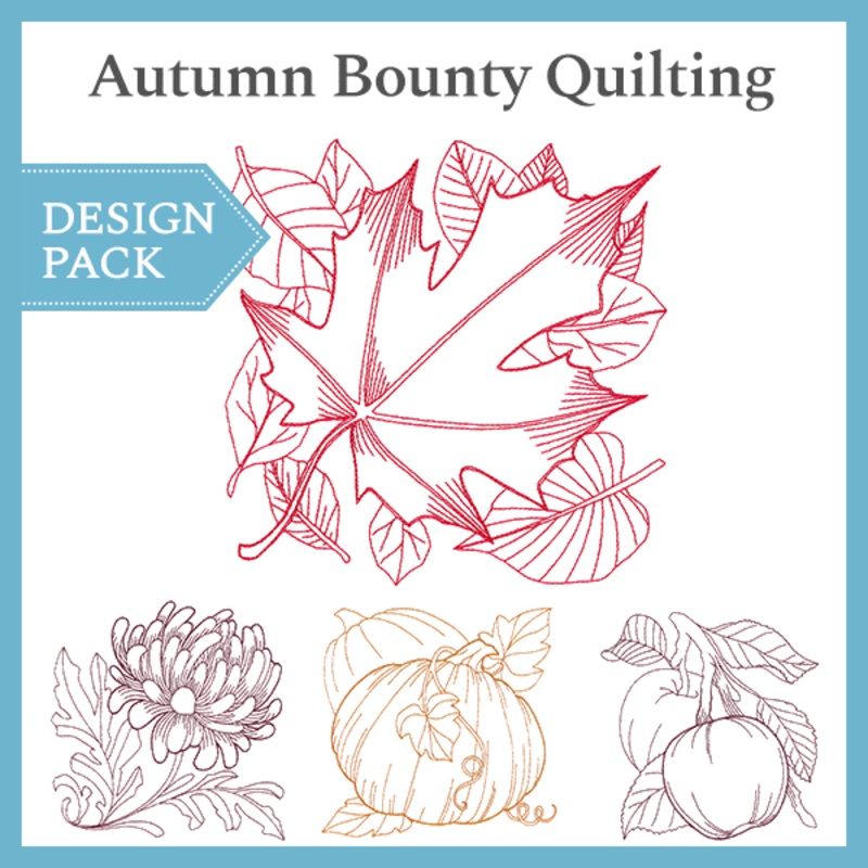 A Autumn Bounty Quilting Design Pack