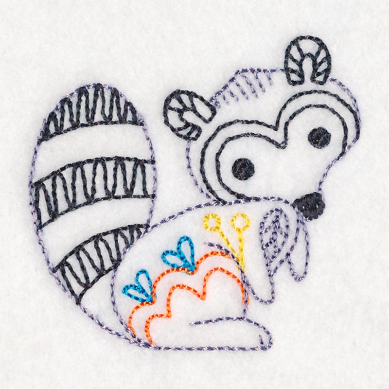 Woodland Charm Accent – Raccoon (Vintage)