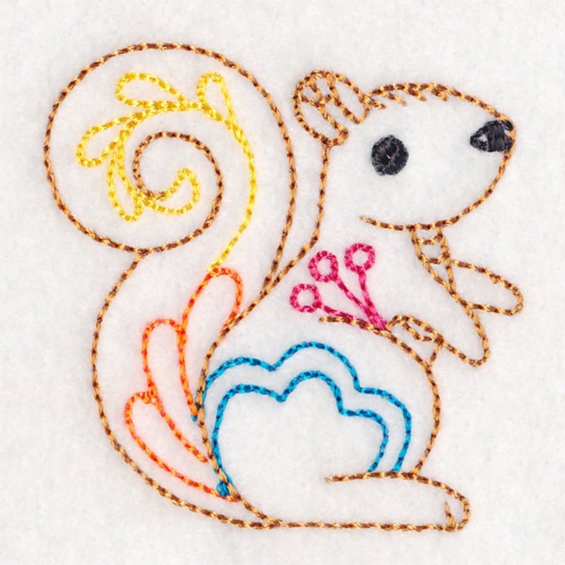 Woodland Charm Accent – Squirrel (Vintage)