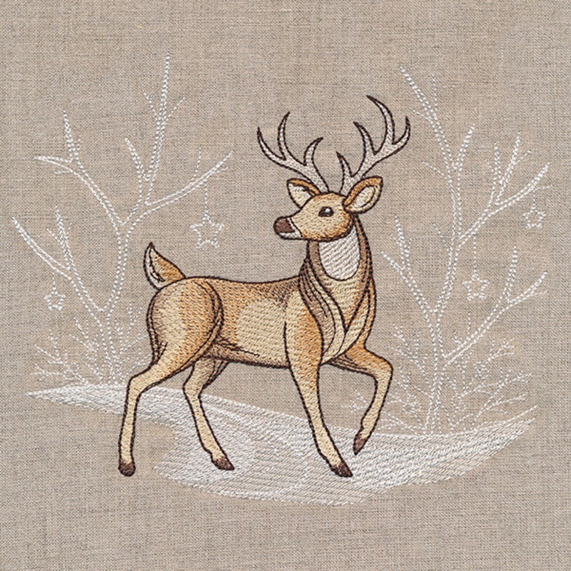 Winter Storybook Animals – Deer