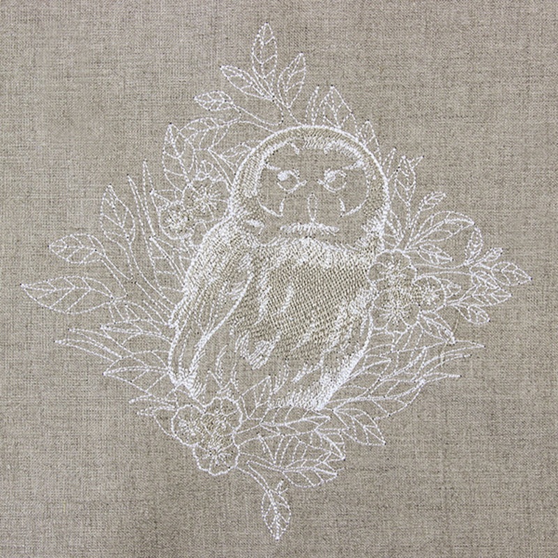 Woodland Owl Etching|7.8″ x 7.73″ / 198.12mm x 196.39mm|6.85″ x 6.79″ / 173.99mm x 172.47mm|5.85″ x 5.8″ / 148.59mm x 147.29mm|4.85″ x 4.81″ / 123.19mm x 122.11mm|All Sizes