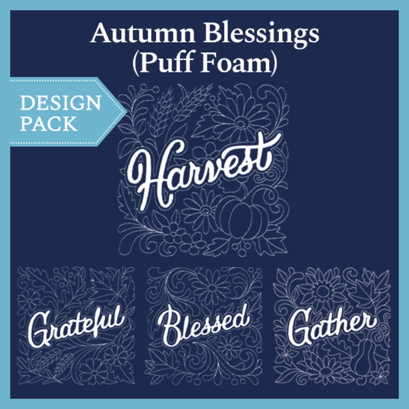 A Autumn Blessings (Puff Foam) Design Pack