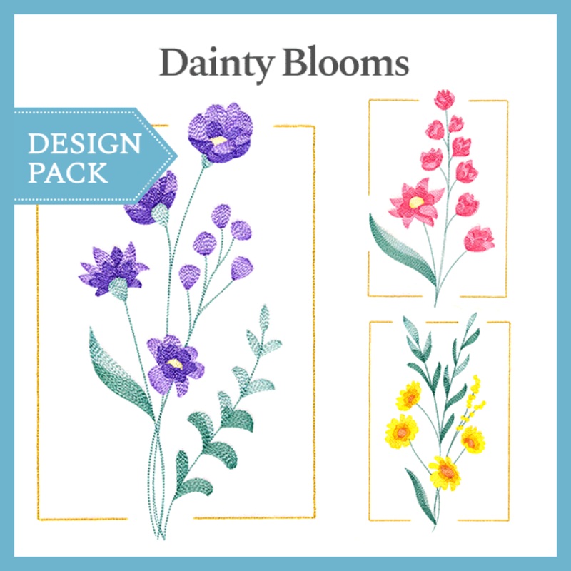 A Dainty Blooms Design Pack|10.42″ x 6.82″ / 264.6mm x 173.2mm|8.9″ x 5.83″ / 226mm x 148mm|7.83″ x 5.13″ / 198.8mm x 130.4mm|6.89″ x 4.51″ / 175mm x 114.6mm|All Sizes