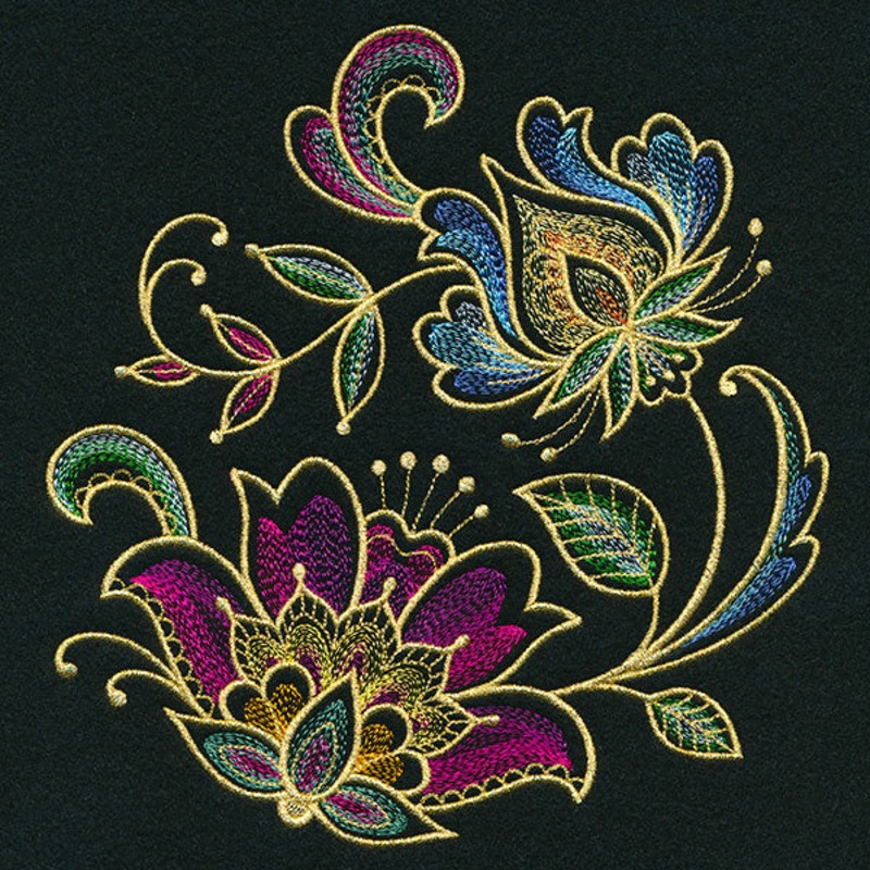 Wild Jacobean Feature|7.82″ x 7.5″ / 198.63mm x 190.5mm|7.01″ x 6.73″ / 178.14mm x 171mm|6.11″ x 5.86″ / 155.12mm x 148.9mm|5.07″ x 4.86″ / 128.66mm x 123.5mm|All Sizes