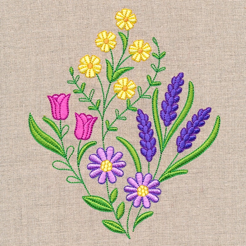 Wild Blooms Diamond|7.06″ x 5.87″ / 179.32mm x 149.1mm|5.84″ x 4.85″ / 148.31mm x 123.21mm|3.89″ x 3.23″ / 98.82mm x 82.16mm|All Sizes