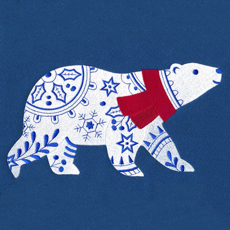 Wintertide Polar Bear|5.43″ x 10.09″ / 137.88mm x 256.3mm|4.85″ x 9.01″ / 123.13mm x 228.88mm|4.21″ x 7.82″ / 106.89mm x 198.7mm|3.7″ x 6.89″ / 94.08mm x 174.9mm|2.1″ x 3.89″ / 53.23mm x 98.92mm|All Sizes