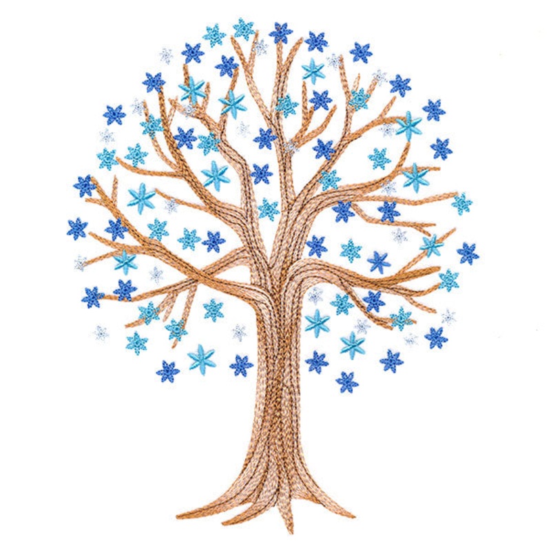 Wintertime Tree|8.46″ x 6.8″ / 214.88mm x 172.72mm|7.69″ x 6.18″ / 195.3mm x 157.04mm|6.93″ x 5.57″ / 175.94mm x 141.48mm|6.02″ x 4.84″ / 153mm x 123.03mm|All Sizes