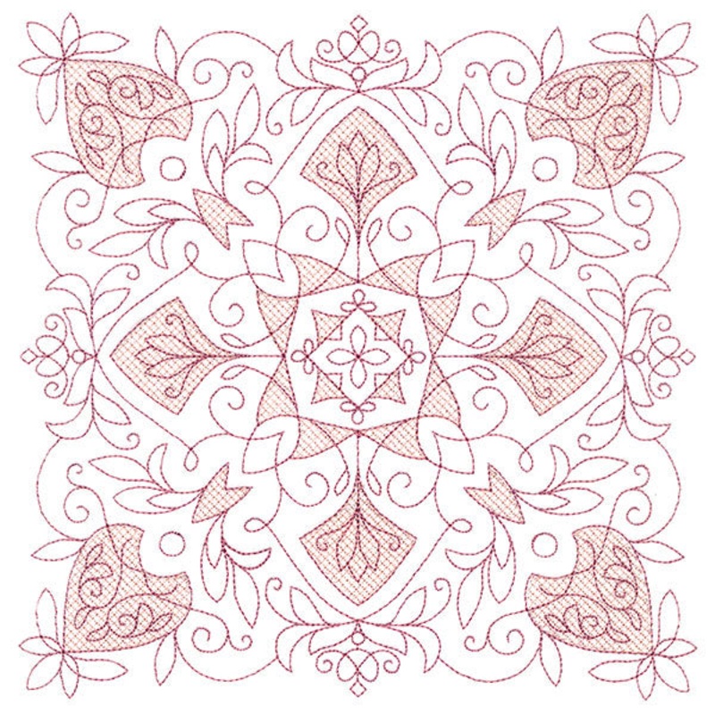 Wondrous Kaleidoscope 1 (Trapunto)