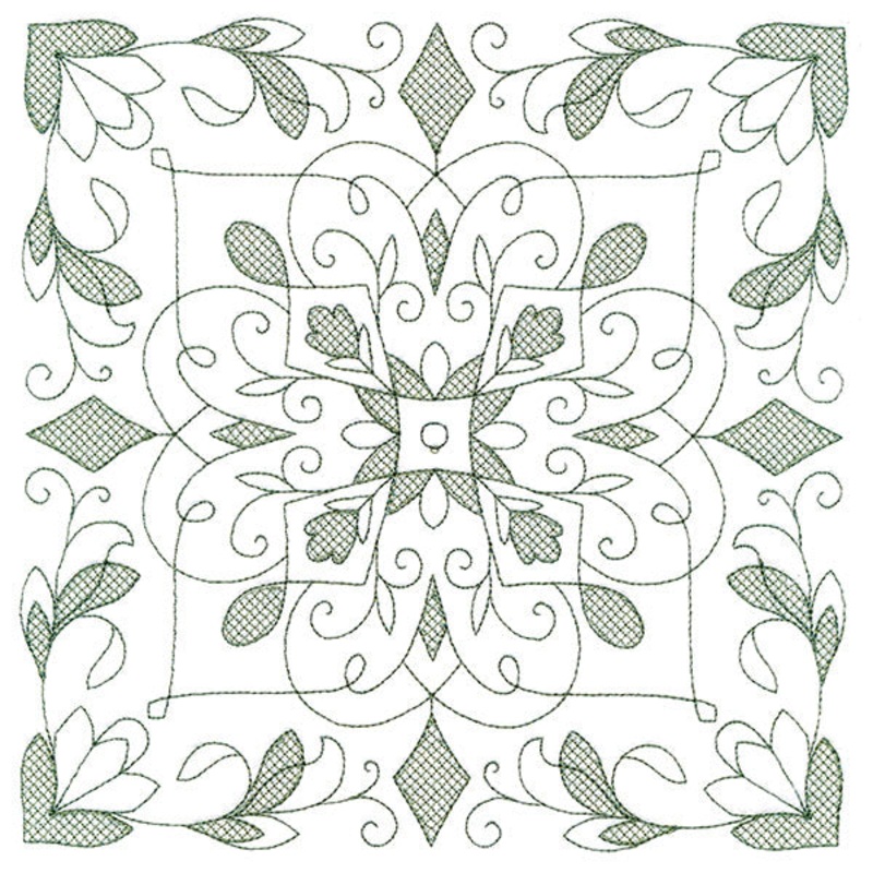 Wondrous Kaleidoscope 2 (Trapunto)