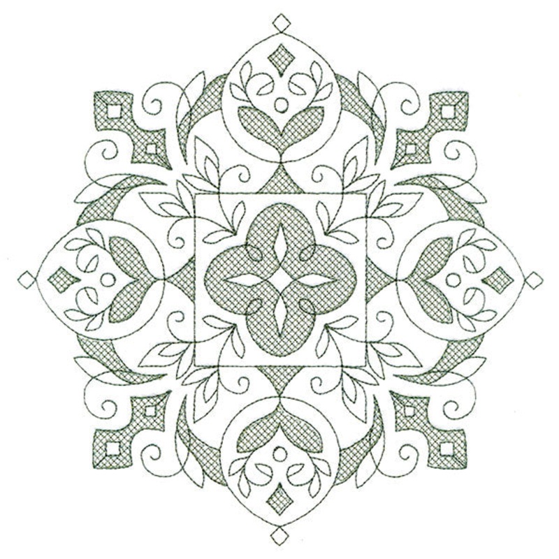 Wondrous Kaleidoscope 5 (Trapunto)