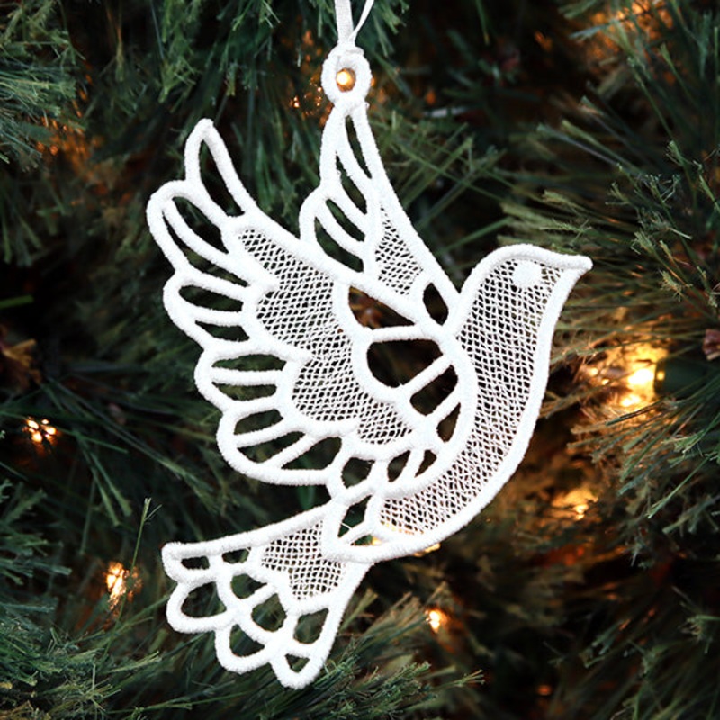 Yuletide Treasures – Dove (Lace)
