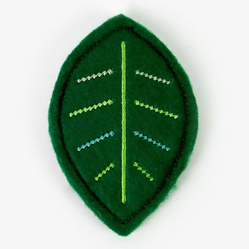 Woodland Aspen Leaf (In-the-Hoop)