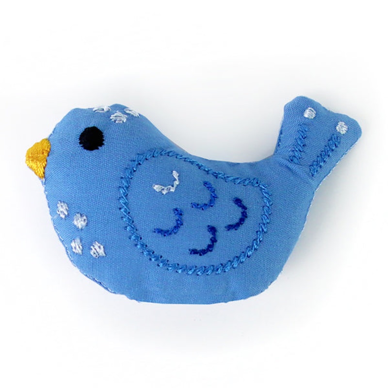 Woodland Bird Stuffie (In-the-Hoop)