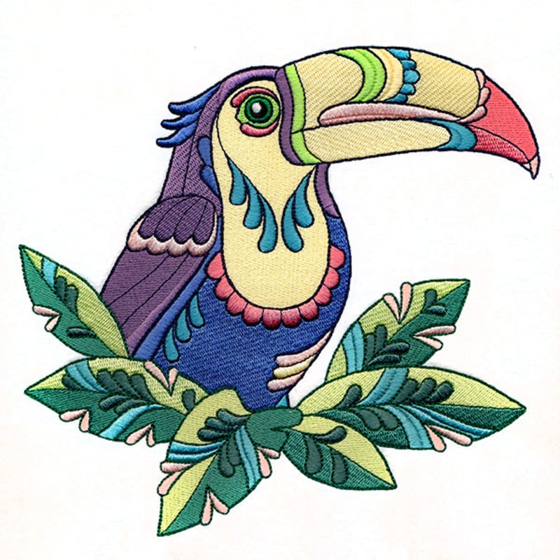 Wild Stitches Toucan|7.25″ x 7.81″ / 184.03mm x 198.34mm|6.53″ x 7.04″ / 165.96mm x 178.82mm|5.86″ x 6.32″ / 148.89mm x 160.43mm|4.87″ x 5.24″ / 123.64mm x 133.21mm|3.62″ x 3.9″ / 91.89mm x 99.02mm|All Sizes