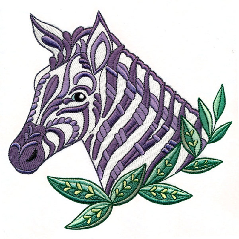 Wild Stitches Zebra|7.65″ x 7.79″ / 194.21mm x 197.99mm|6.86″ x 6.99″ / 174.2mm x 177.65mm|5.86″ x 5.97″ / 148.87mm x 151.67mm|4.86″ x 4.96″ / 123.53mm x 125.94mm|3.83″ x 3.89″ / 97.22mm x 98.9mm|All Sizes