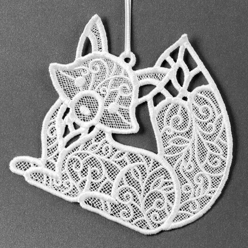 Woodland Treasures – Fox (Lace)